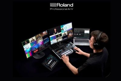 Enhance your video production with Roland’s new compact V-80HD Direct Streaming Video Switch
